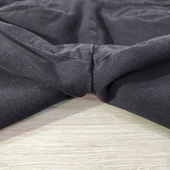 Talbots Chatham Ankle Curvy Pants Black Cotton Blend Slim Fit Womens Size 8 - Picture 5 of 12